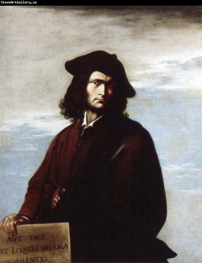 Salvator Rosa self portrait as a philosopher